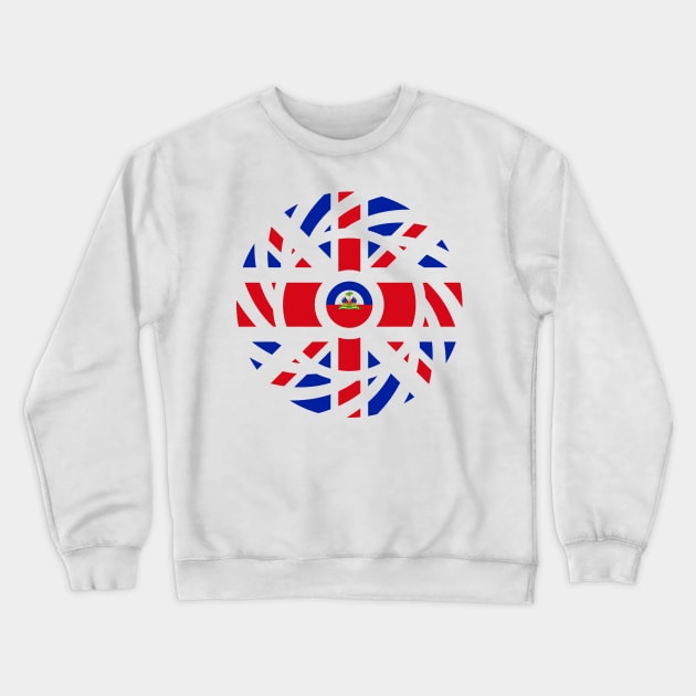 British Haitian Multinational Patriot Flag Series Crewneck Sweatshirt by Village Values